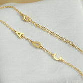 Signature Whisper – Personalized Custom Name Simple Style Bracelet